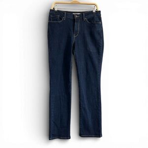 Levi's Dark Blue Straight Leg Women's Jeans